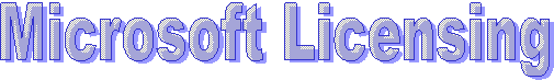 Microsoft Licensing
